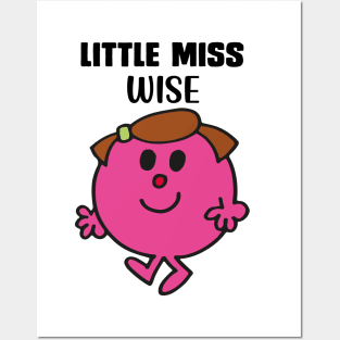 LITTLE MISS WISE Posters and Art